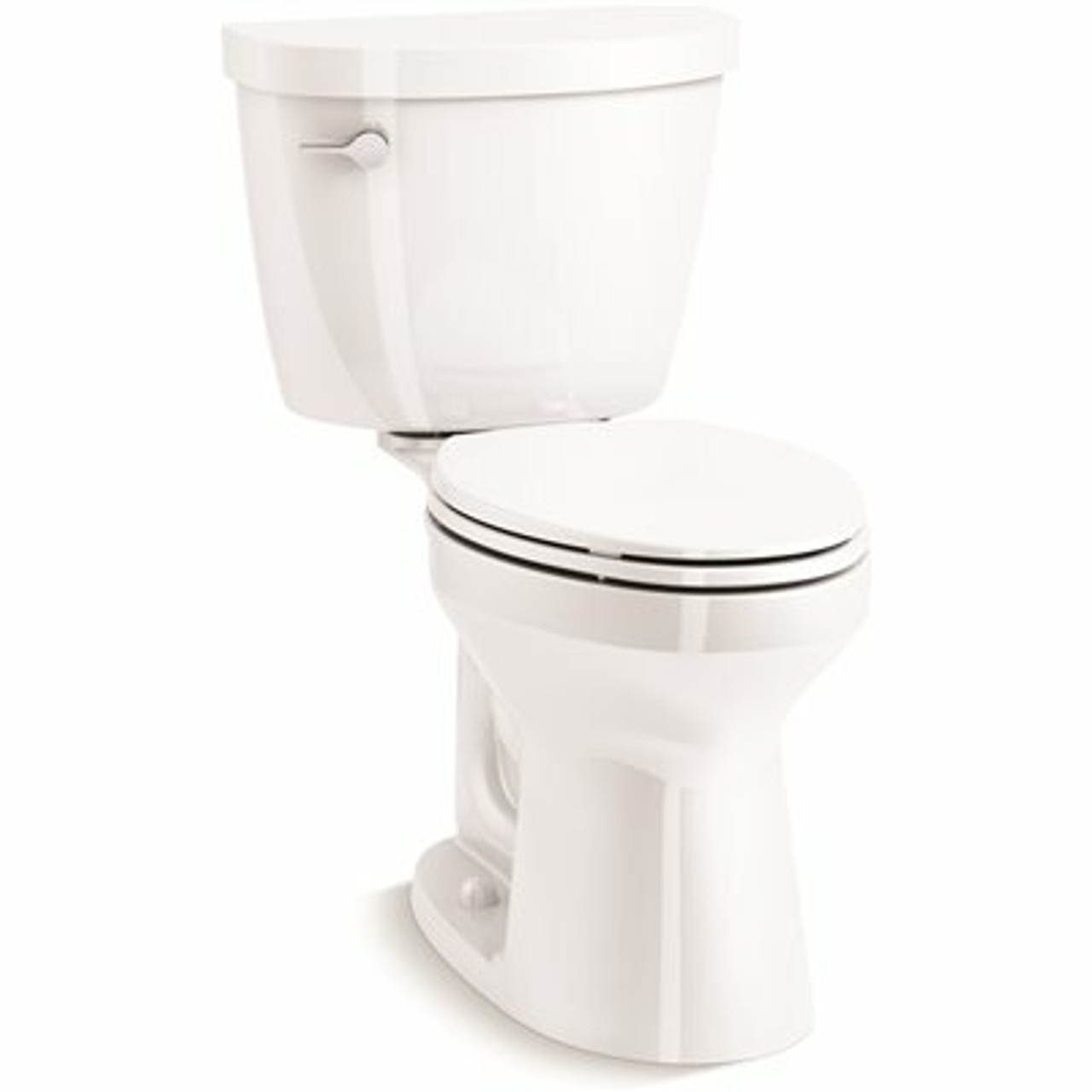 Cimarron Revolution 360 Complete Solution 2-Piece 1.28 Gpf Single Flush Elongated Toilet In White, With Slow-Close Seat