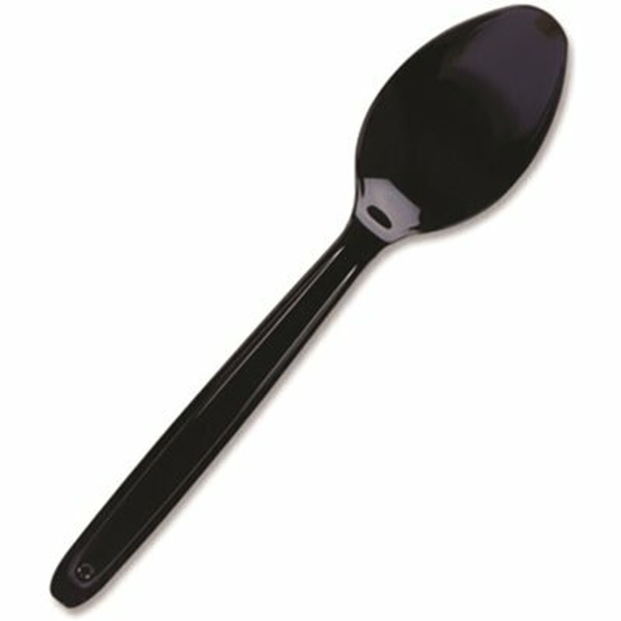 Cutlerease Black Disposable Ps Spoon 24/40