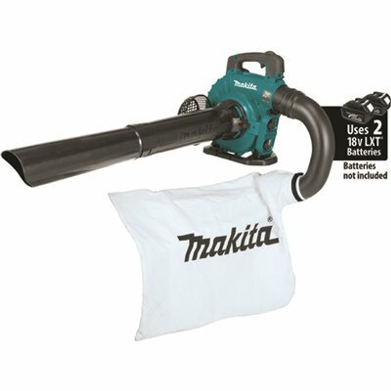Makita 120 Mph 473 Cfm 18V X2 (36V) Lxt Lithium-Ion Brushless Cordless Blower With Vacuum Attachment Kit (Tool-Only)