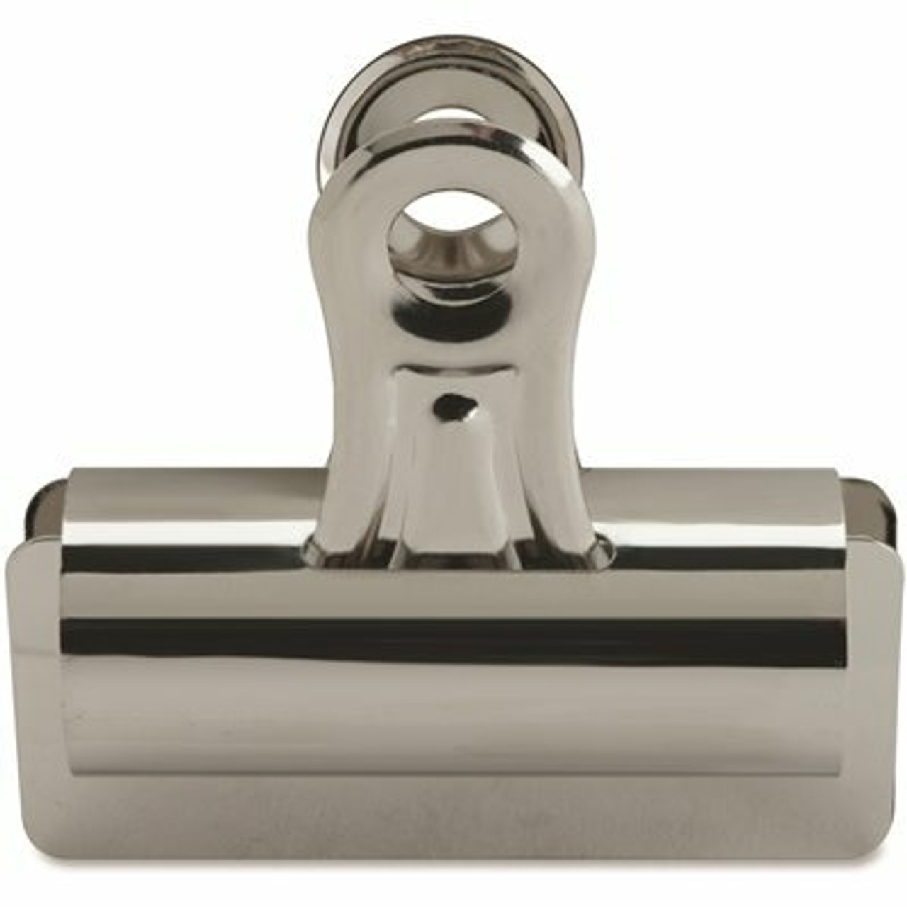 Business Source Number 4 Heavy-Duty Bulldog Grip Clips, Silver