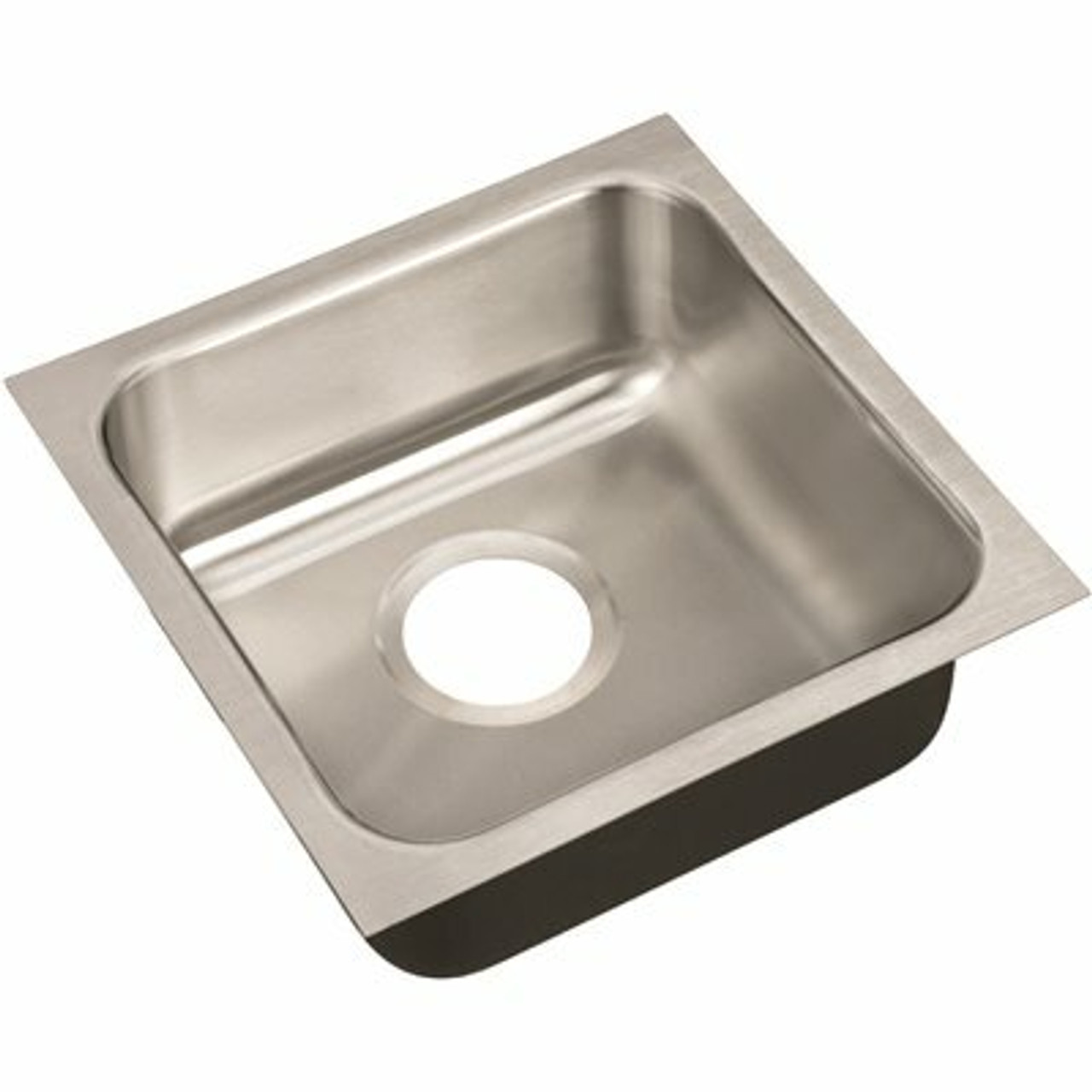 Just Manufacturing 18-Gauge Stainless Steel 18 In. O.D. X 18 In. X 5.5 In. Dcc Single Bowl Ada Compliant Undermount Sink