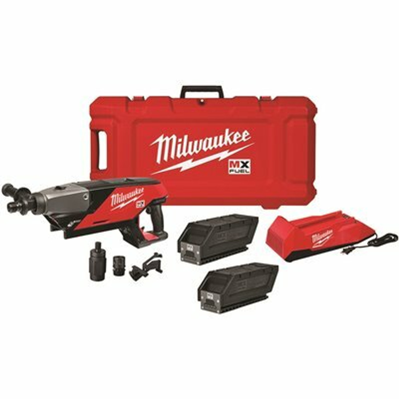 Milwaukee Mx Fuel Lithium-Ion Cordless Handheld Core Drill Kit With 2 Batteries And Charger