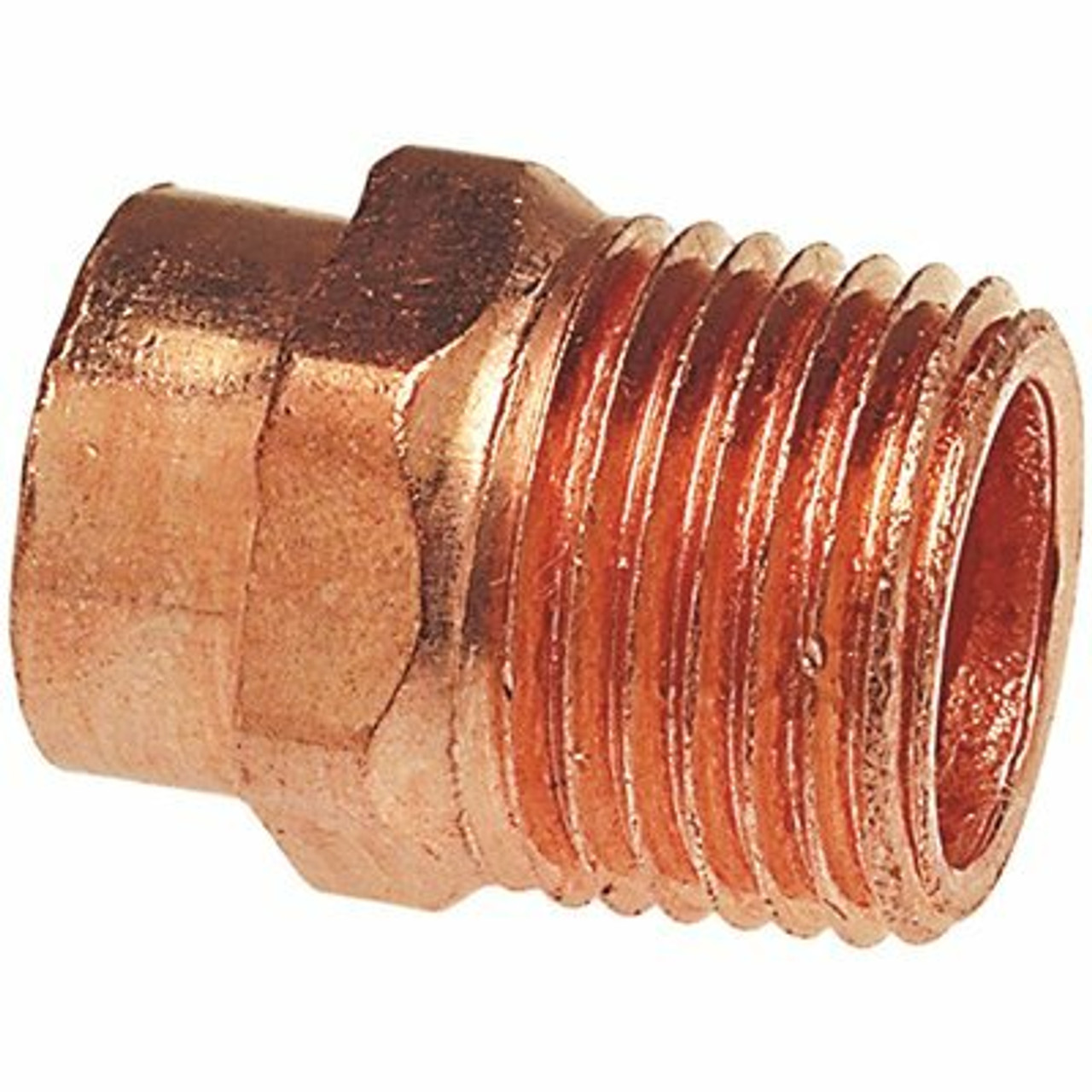 Nibco 3/4 In. Copper Pressure Cup X Mip Adapter Fitting