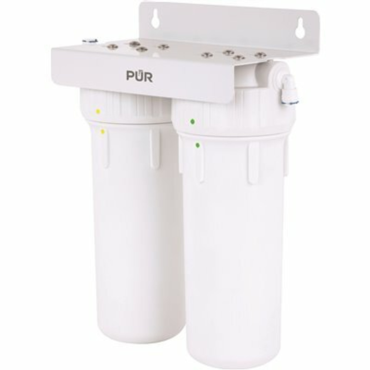 Pur Universal Dual Stage Under Sink Water Filtration System In White