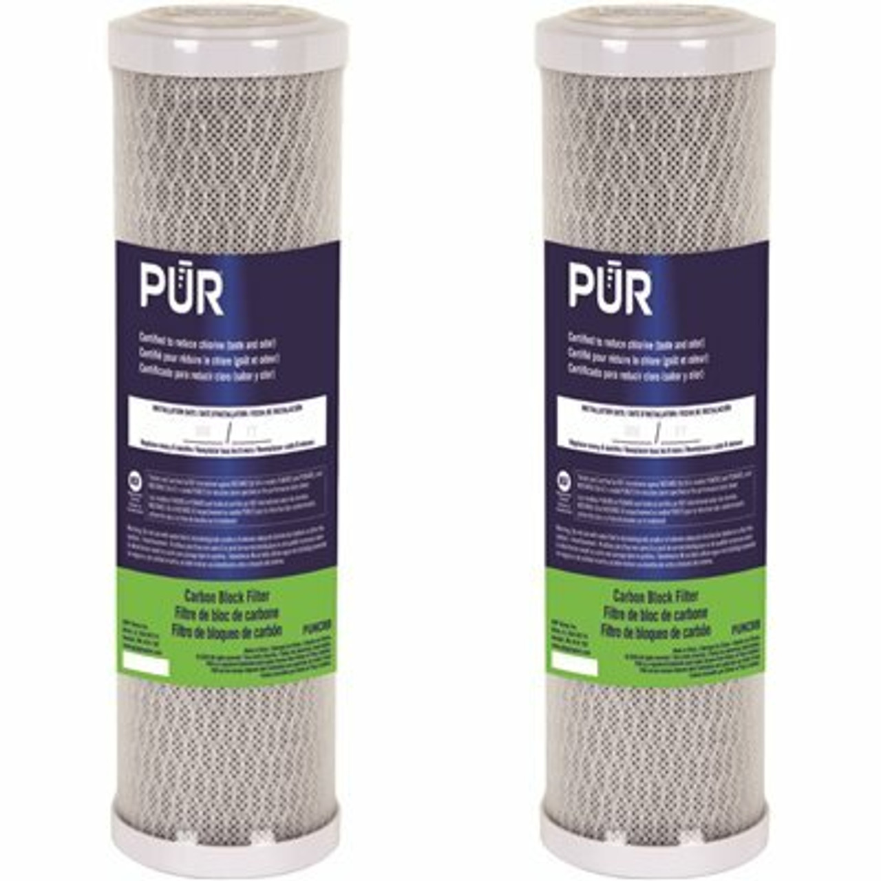 Pur Under-Sink Replacement Water Filter Cartridge Kit For Pun1Fs And Pun3Ro