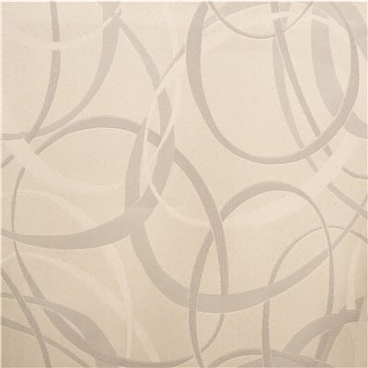 Fabtex 144 In. W X 84 In. H Twirl Pattern Privacy Curtain In Frost