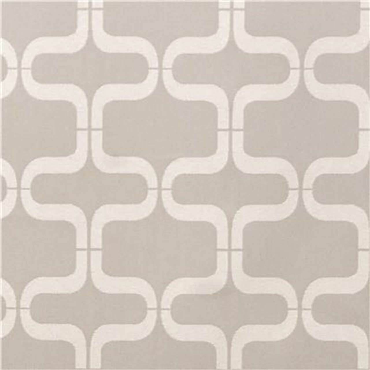 Fabtex 144 In. W X 84 In. H Links Pattern Privacy Curtain In Platinum