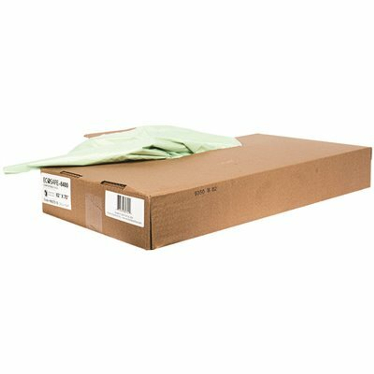 1.20 Mil 82 In. X 70 In. 151 Gal. Flat Pack Compostable Can Liners (25 Per Case)