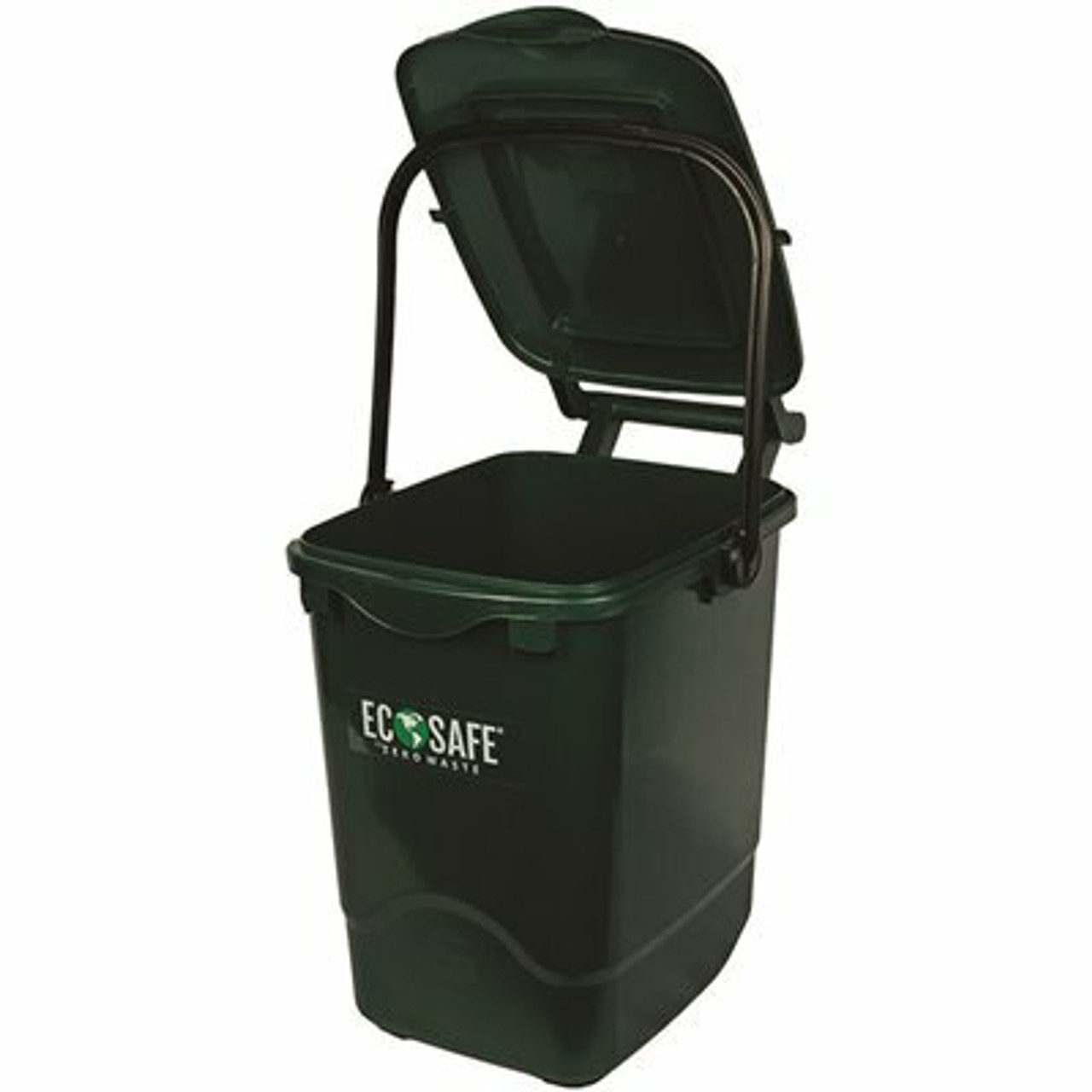 6 Gal. Green Indoor/Outdoor Commercial Trash Can Fits 21 In. X 25 In. Liner