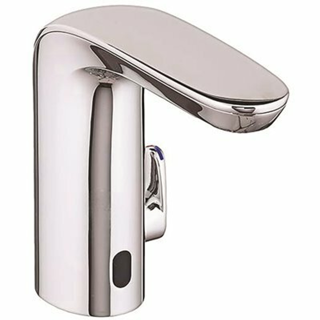 Nextgen Selectronic Battery Power Single Hole Touchless Bathroom Faucet, Smarttherm Safety Shut-Off In Chrome (4-Pack) - 316470470