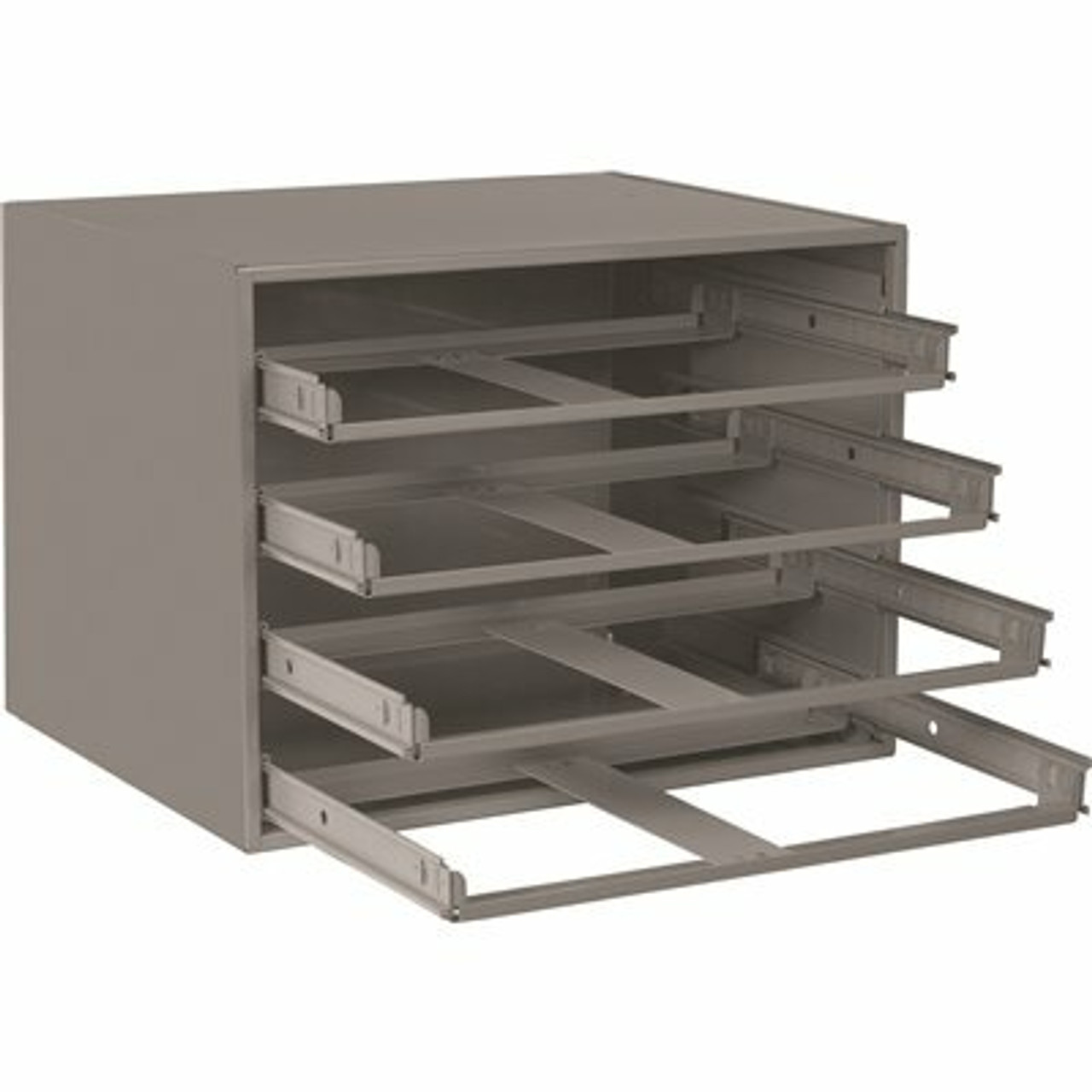 4-Drawer Easy Glide Slide Rack for 4 Large (18 in. x 12 in.) Metal Drawers