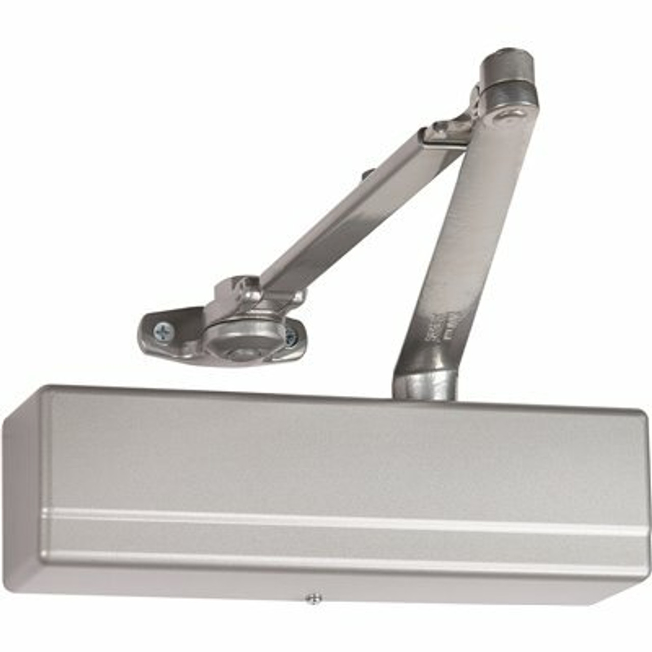 SARGENT 1431 Series Grade 1 Size 1 to Size 6 Enameled Aluminum Finish Non-Handed Standard Arm Surface Door Closer