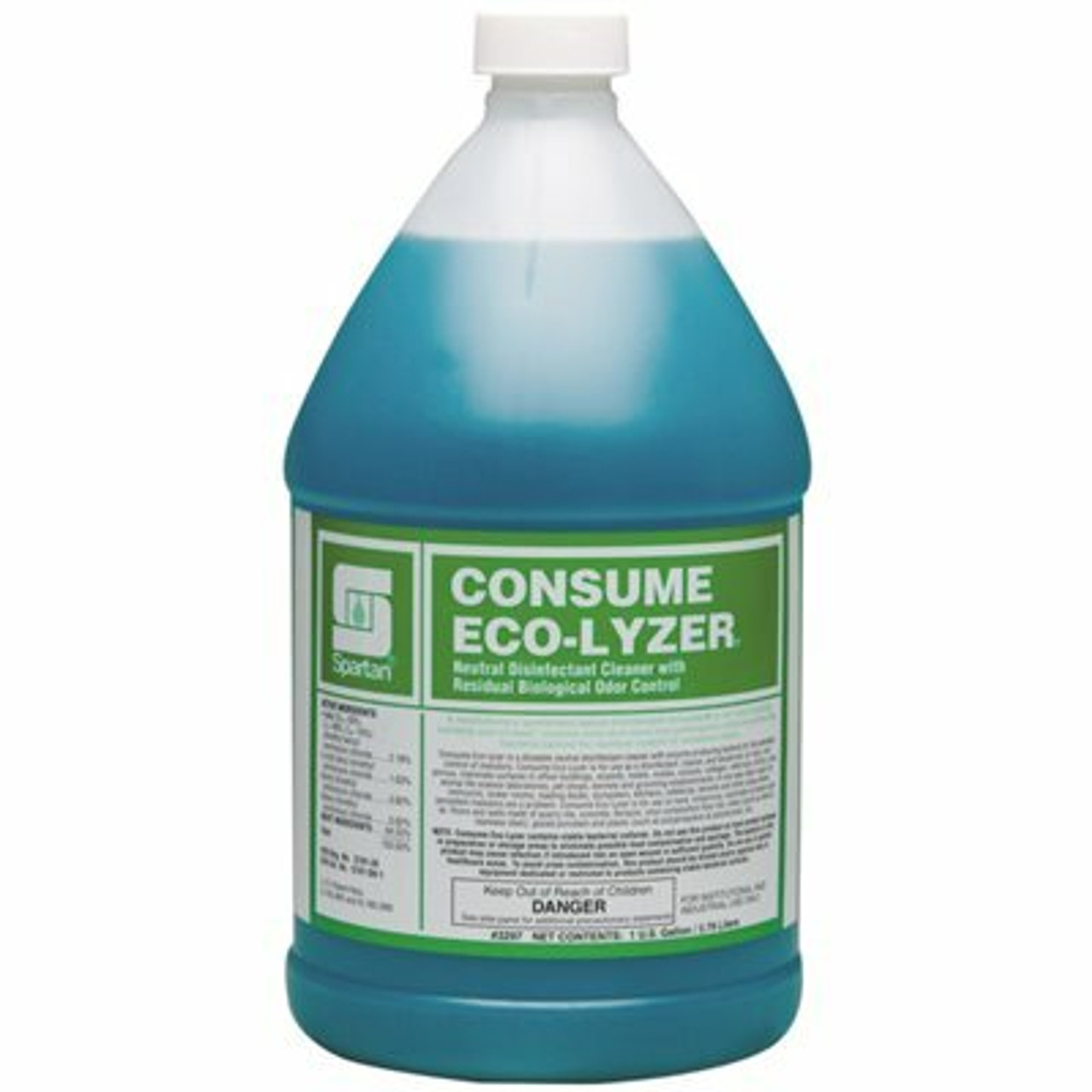 Spartan Chemical Consume Eco-Lyzer 1 Gallon Floral Scent Disinfectant/Deodorant