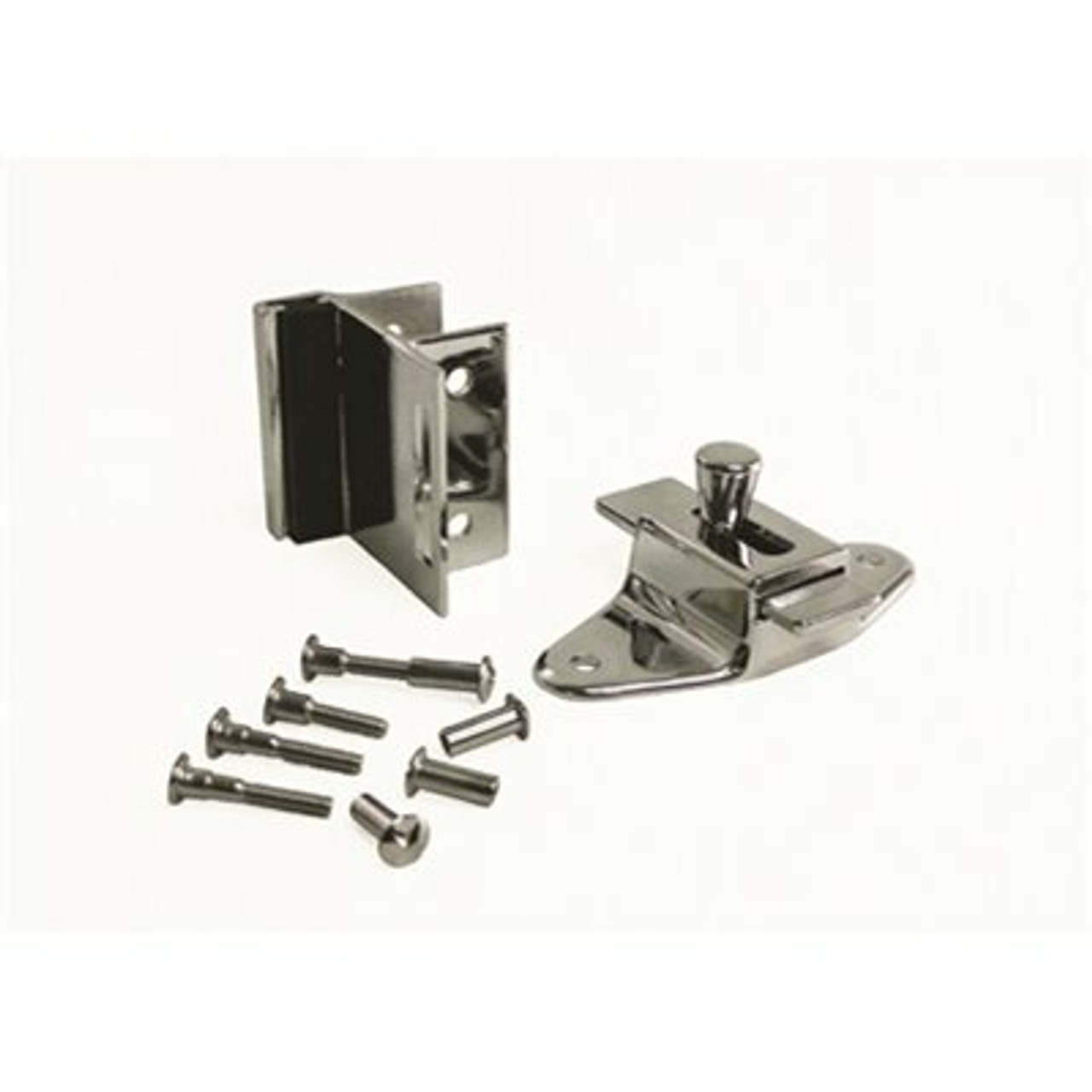 Strybuc Industries Slide Latch And Bumber Keeper Set For Laminate Door With Screws