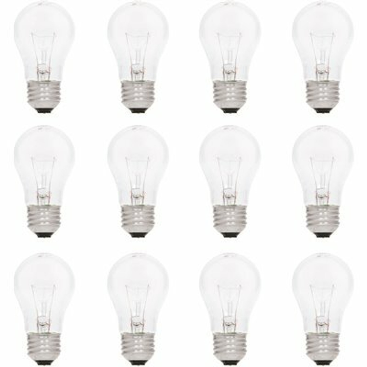 Sylvania 40-Watt A15 Household Incandescent Light Bulb (12-Pack)