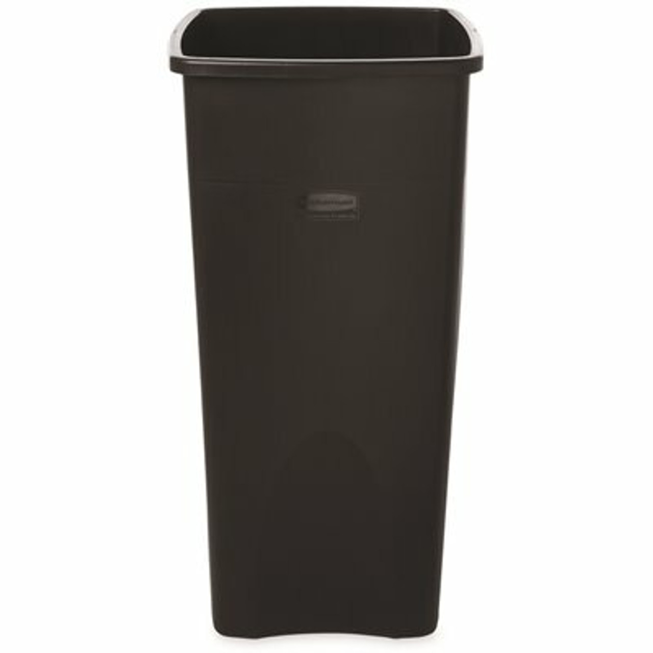 Rubbermaid Commercial Products Untouchable 23 Gal. Black Square Trash Can