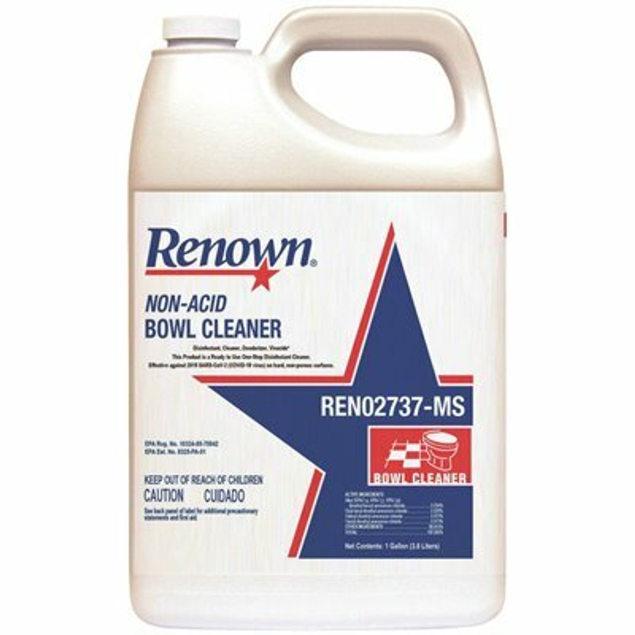Renown 128 Oz. Safe-T-Bowl Li Non-Acid Disinfectant