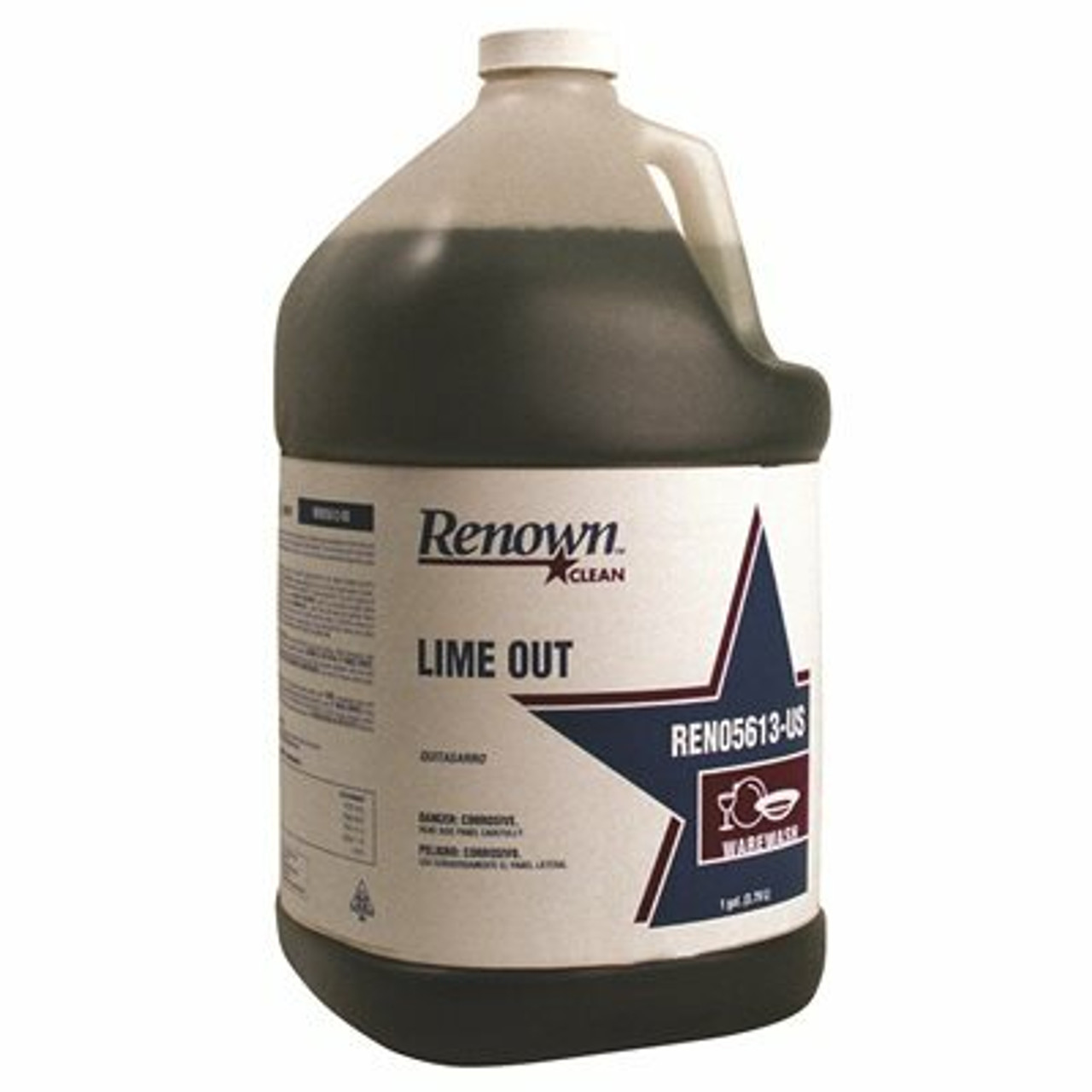 Renown 1 Gal. Lime Out Institutional Strength Acid For The Removal Of Lime And Mineral Soil (4-Pack)