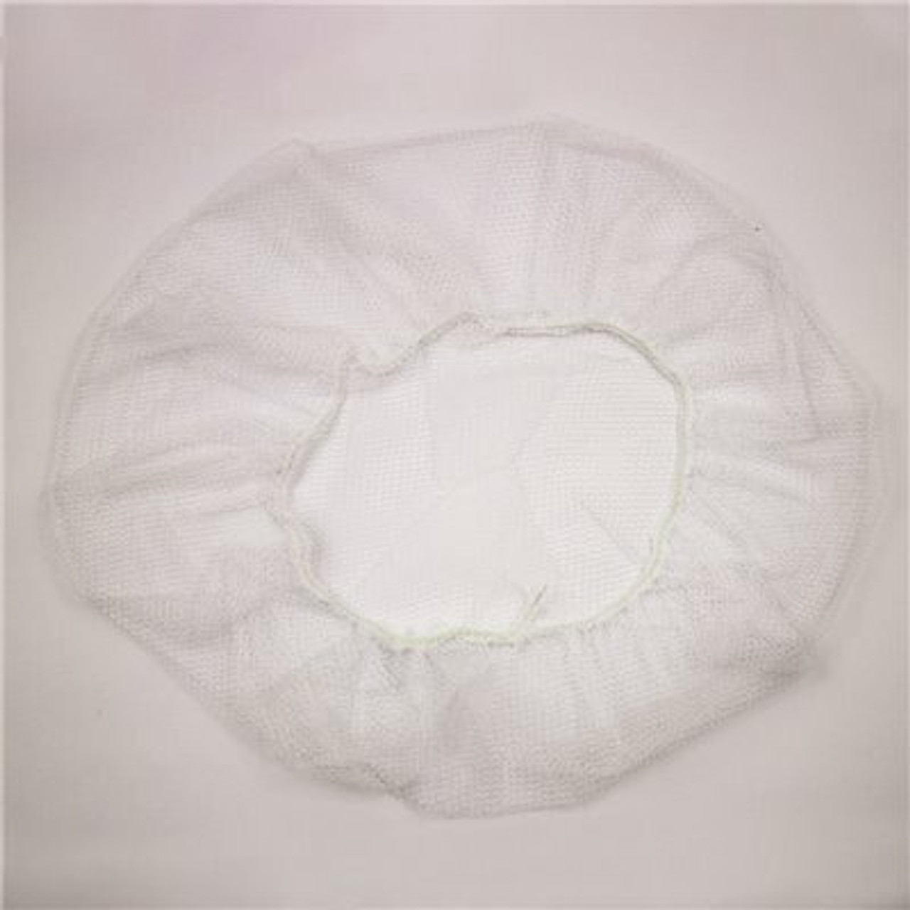 The Safety Zone 22 In. White Light Weight Nylon Hair Net