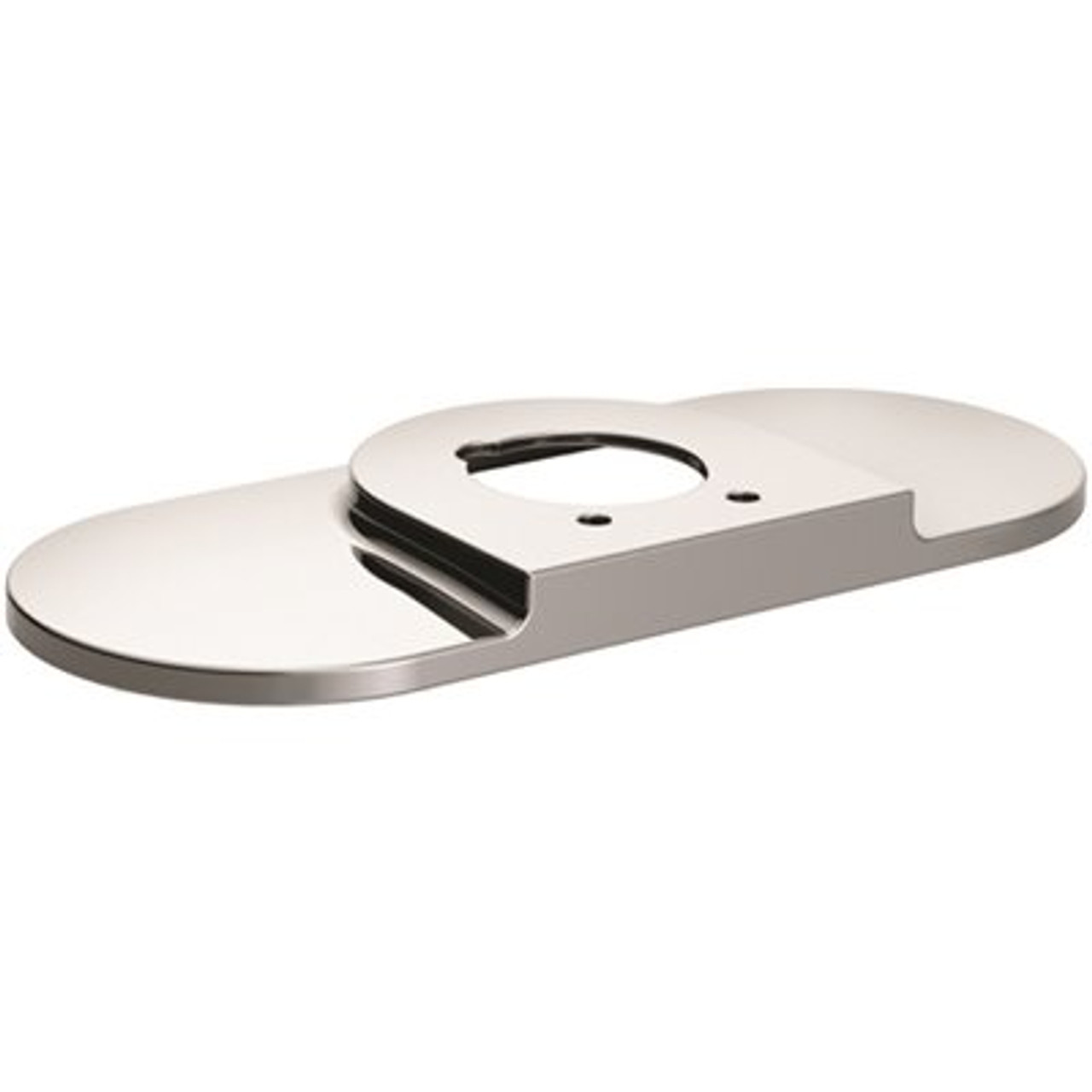 Moen Edgestone 5.31 In. X 0.25 In. Metal Escutcheon Plate In Brushed Nickel