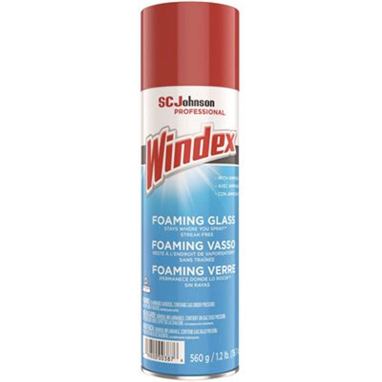 Windex 19.7 Oz. Glass Cleaner Foaming Aerosol