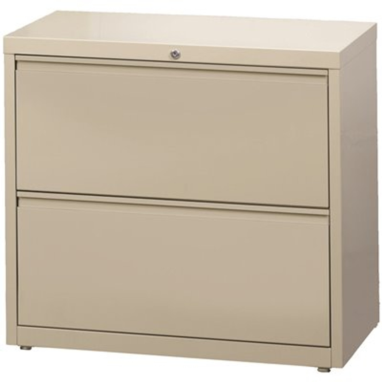 Hirsh Hl8000 Putty 36 In. Wide 2-Drawer Lateral File Cabinet