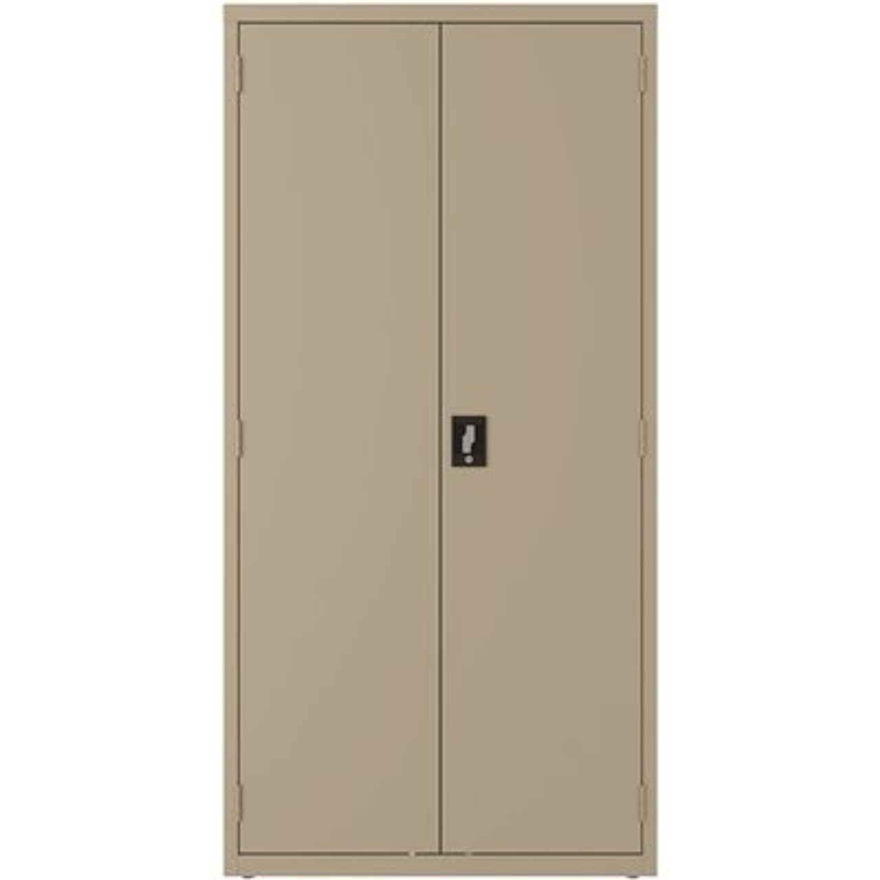 Hirsh 36 In. W X 72 In. H X 18 In. D 5 Shelves Steel Janitorial Freestanding Cabinet In Putty