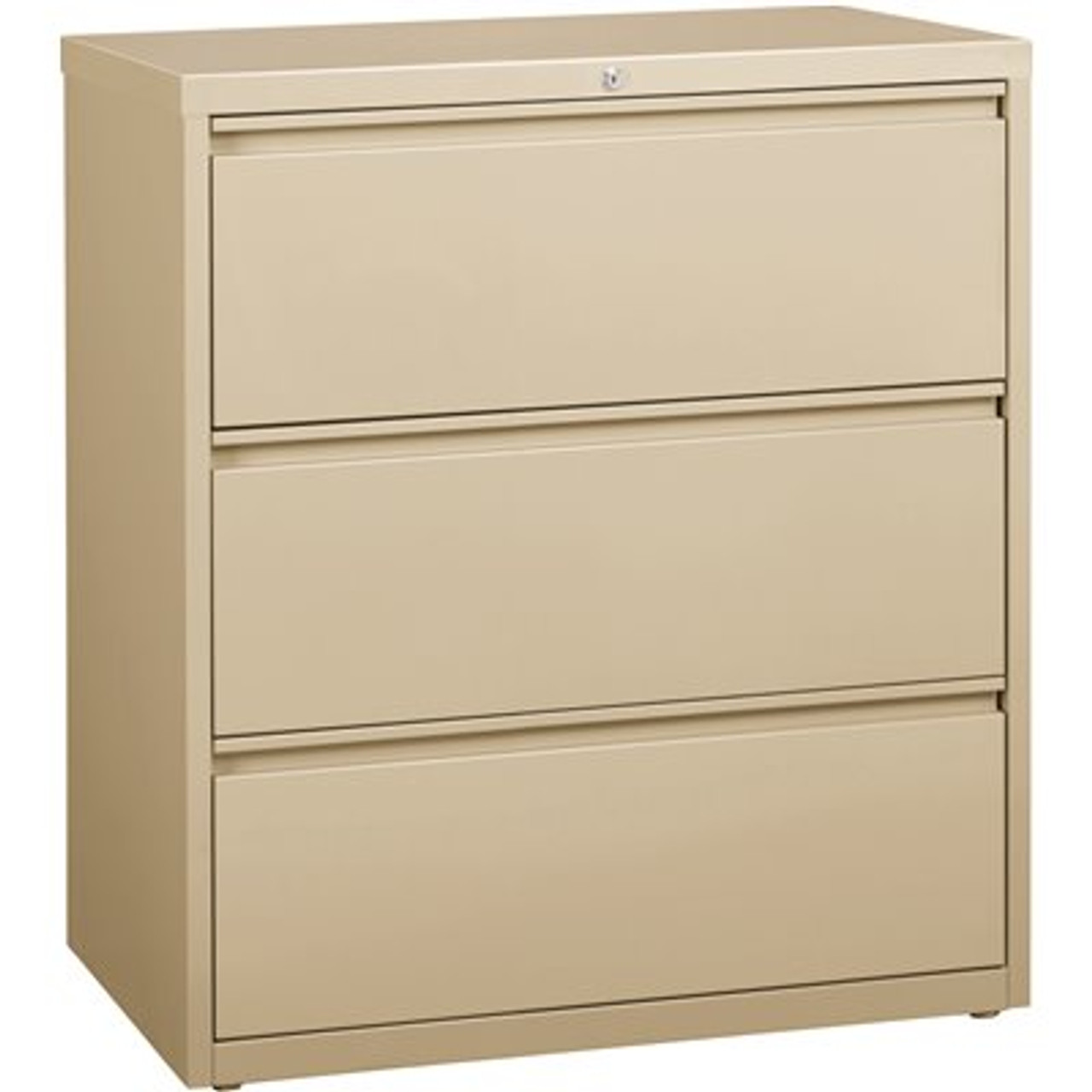 Hirsh Hl8000 Putty 36 In. Wide 3-Drawer Lateral File Cabinet