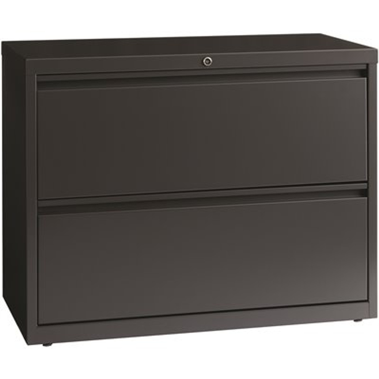 Hirsh 36 In. W Charcoal 2-Drawer Lateral File Cabinet