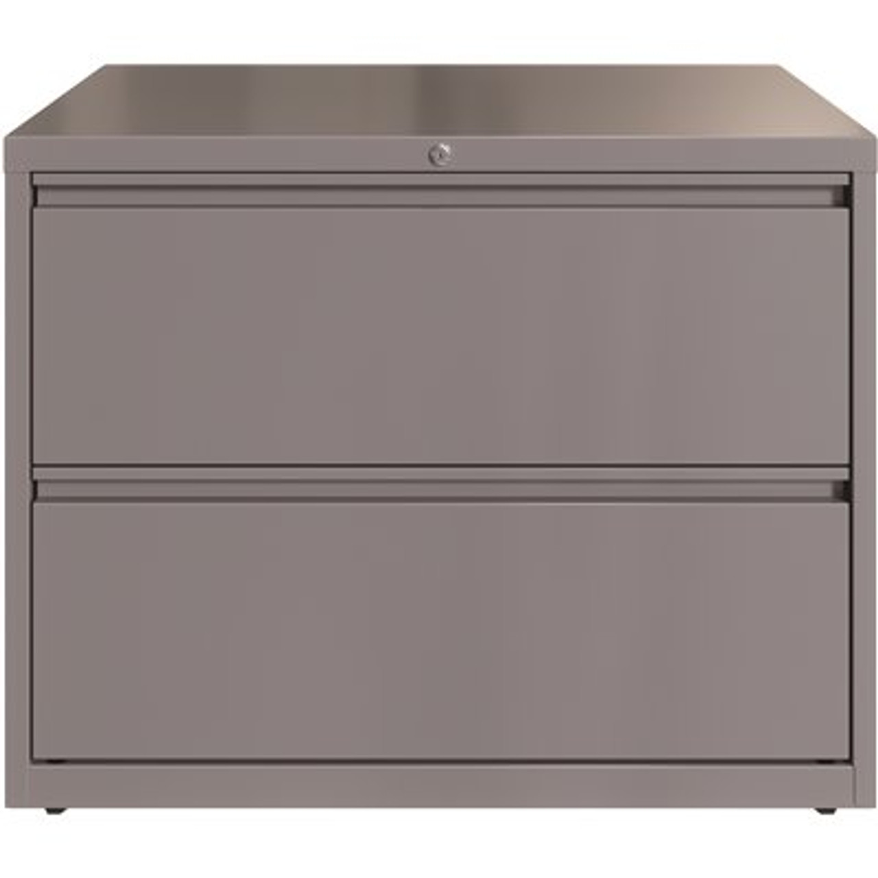 Hirsh 36 In. W Arctic Silver 2-Drawer Lateral File Cabinet