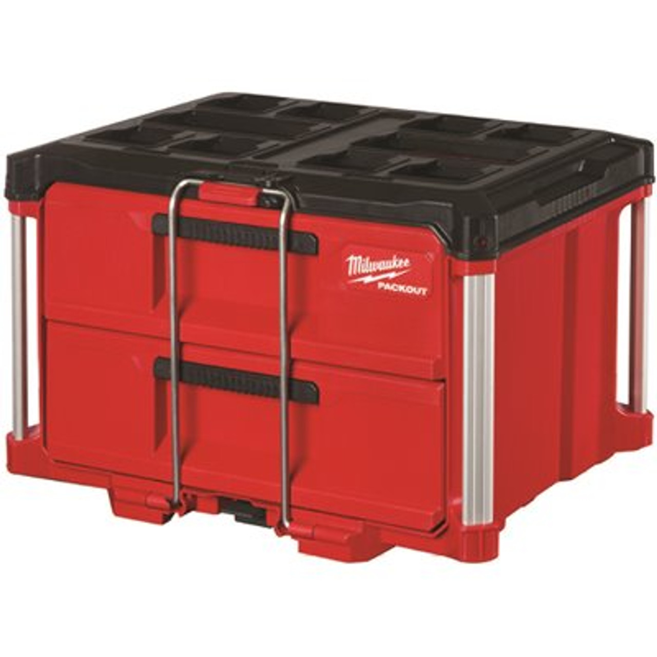 Milwaukee Packout 22 In. 2-Drawer Tool Box With Metal Reinforced Corners