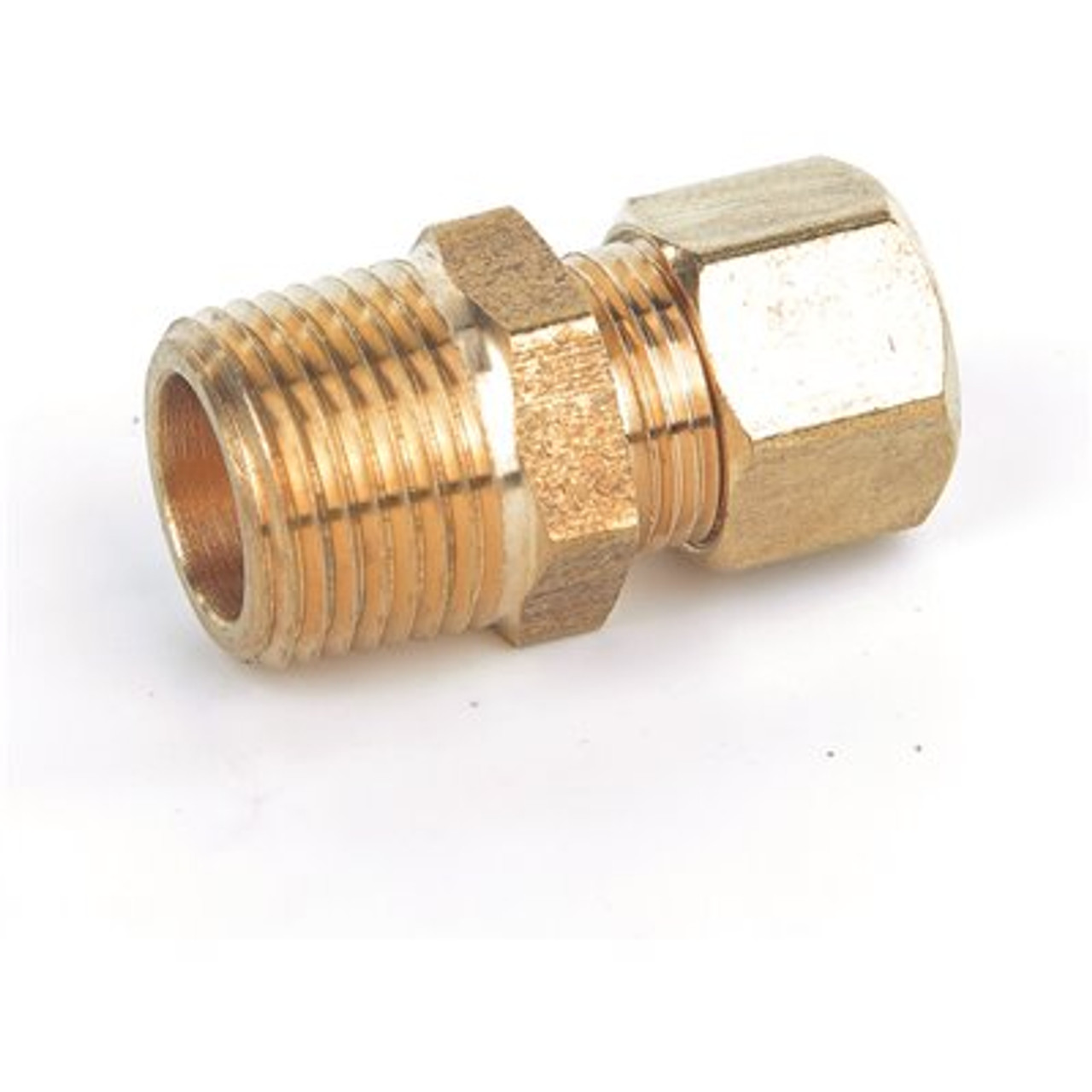 Everbilt 7/8 In. X 3/4 In. Lf Brass Comp Adapter (10-Pack) - 312764370