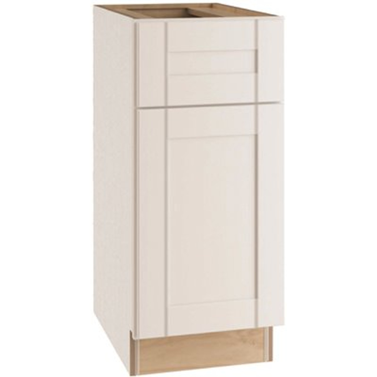 Arlington Vesper White Shaker Assembled Plywood Base Kitchen Cabinet With Soft Close 21 In. X 34.5 In. X 24 In.
