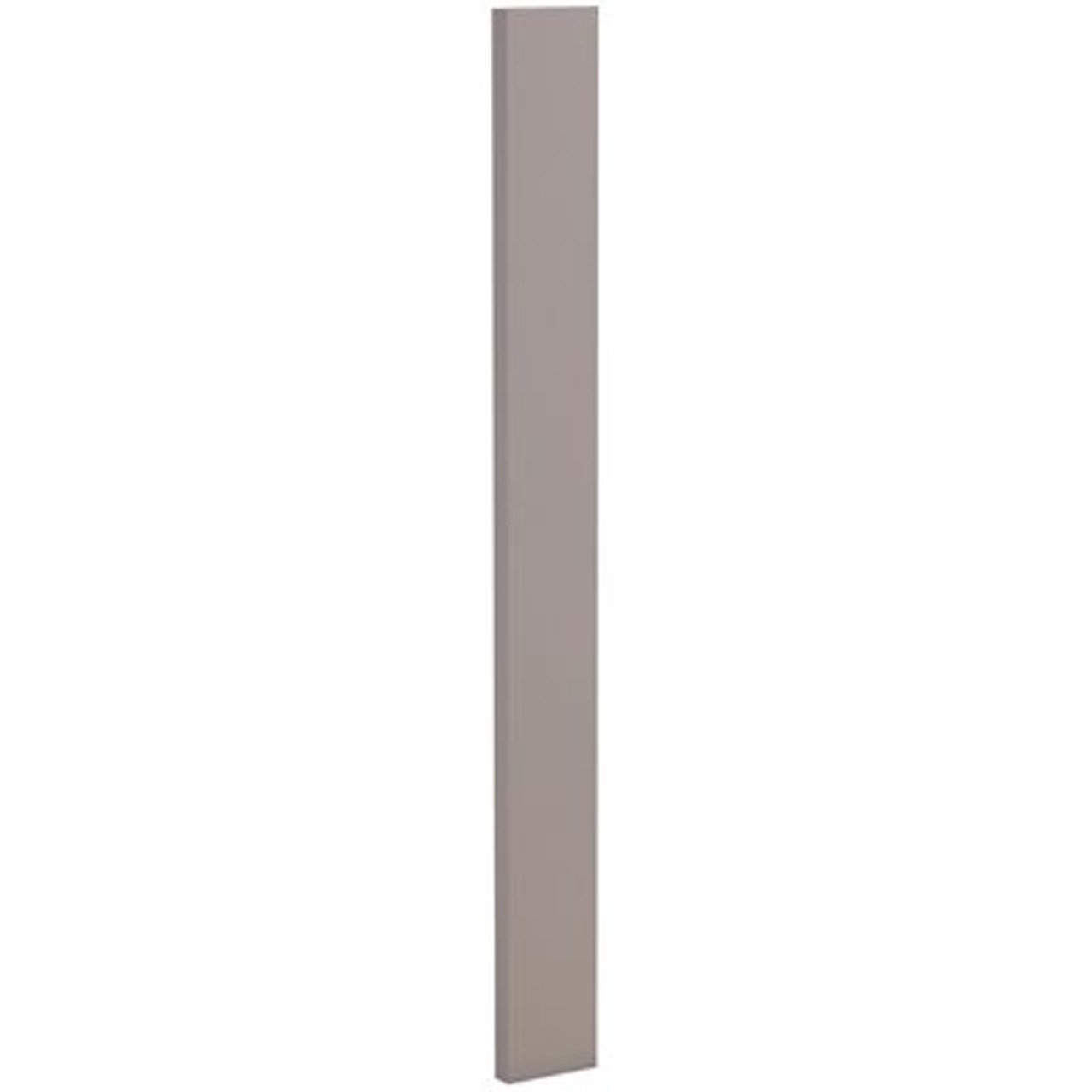 Arlington Veiled Grey Shaker Assembled Plywood 6 In. X 30 In. X 0.75 In. Kitchen Cabinet Filler Strip