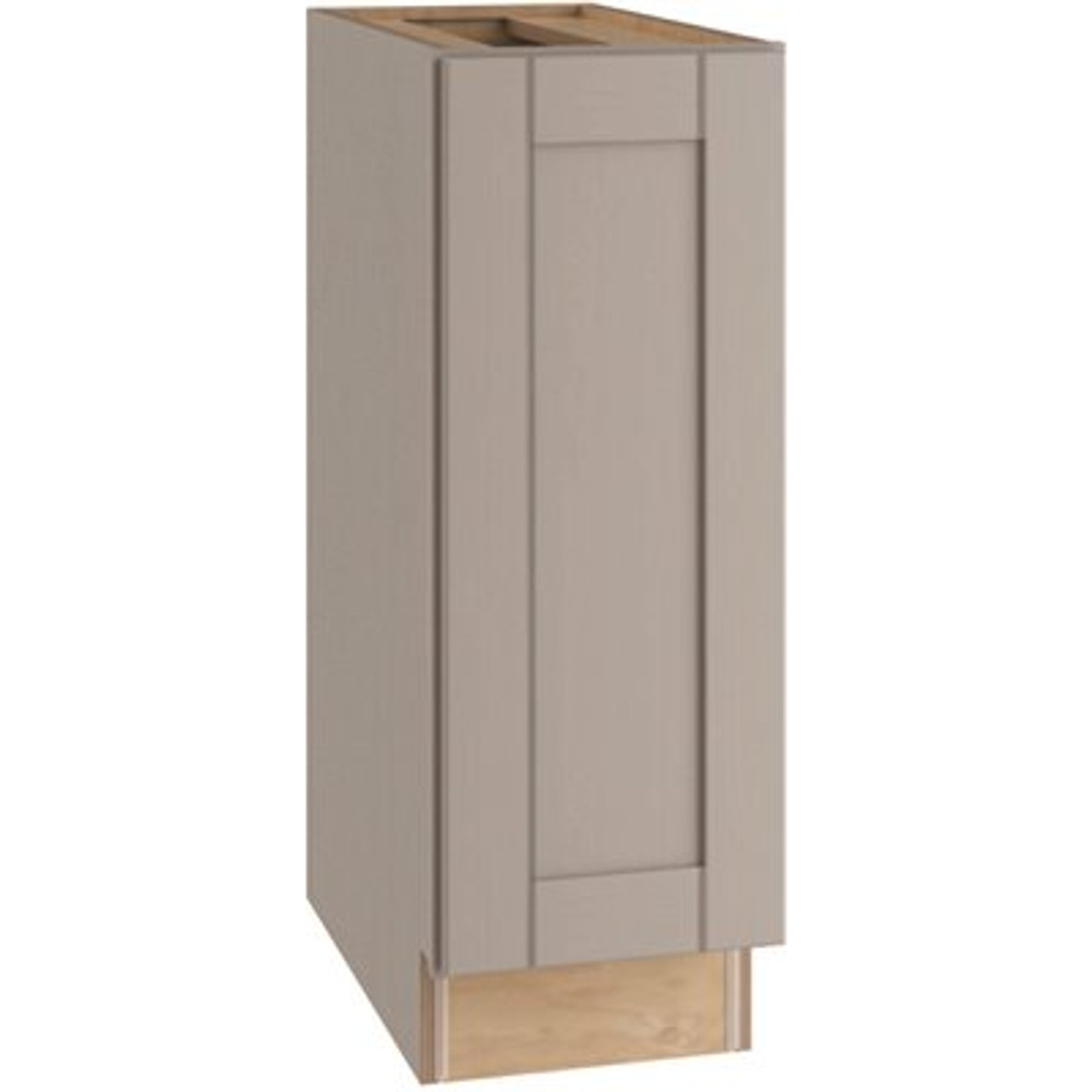 Arlington Veiled Gray Shaker Assembled Plywood Base Fh Kitchen Cabinet With Soft Close 9 In. X 34.5 In. X 24 In.