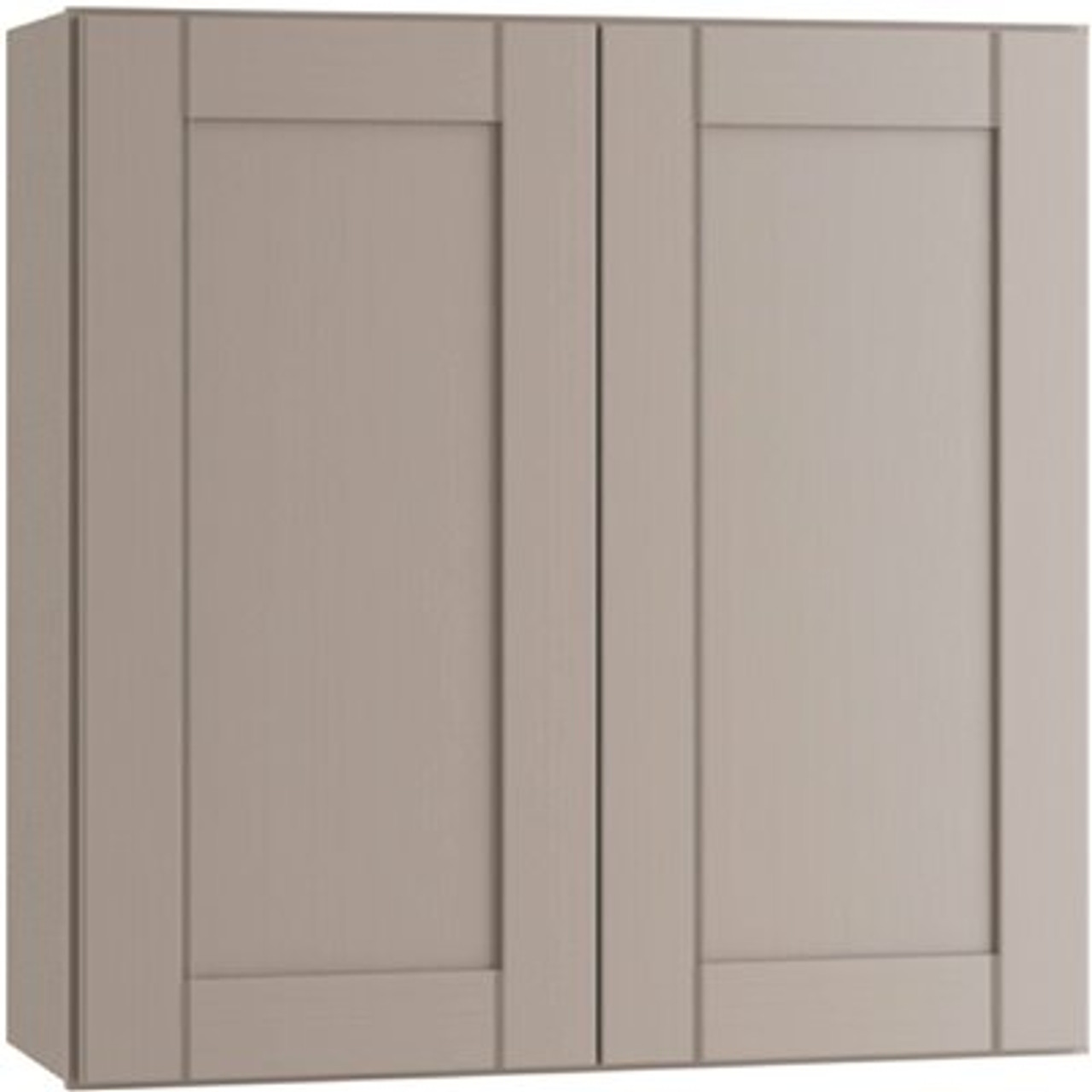 Arlington Veiled Gray Shaker Assembled Plywood Wall Kitchen Cabinet With Soft Close 36 In. X 30 In. X 12 In