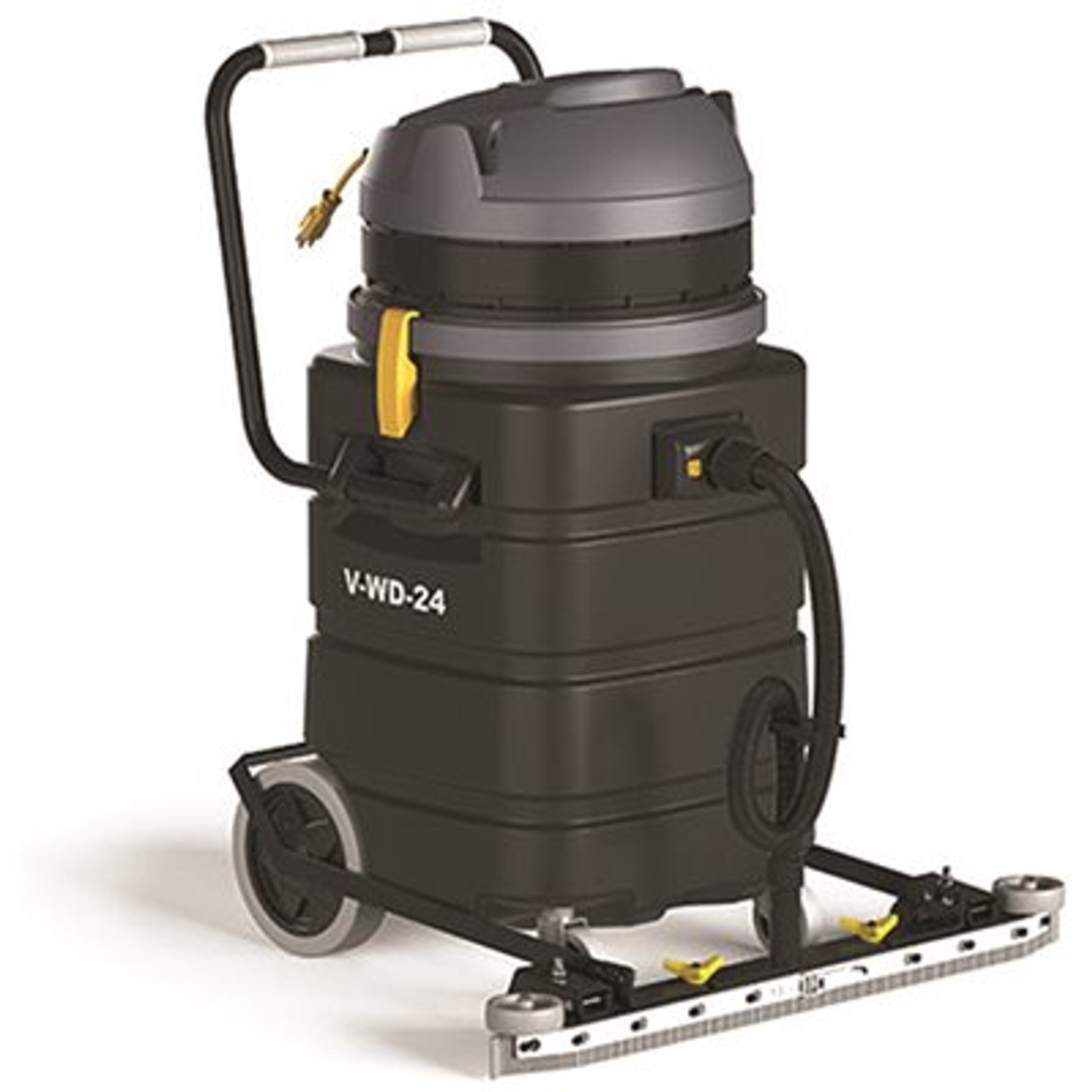 24 Gal. Wet/Dry Vacuum With Front Mount Squeegee
