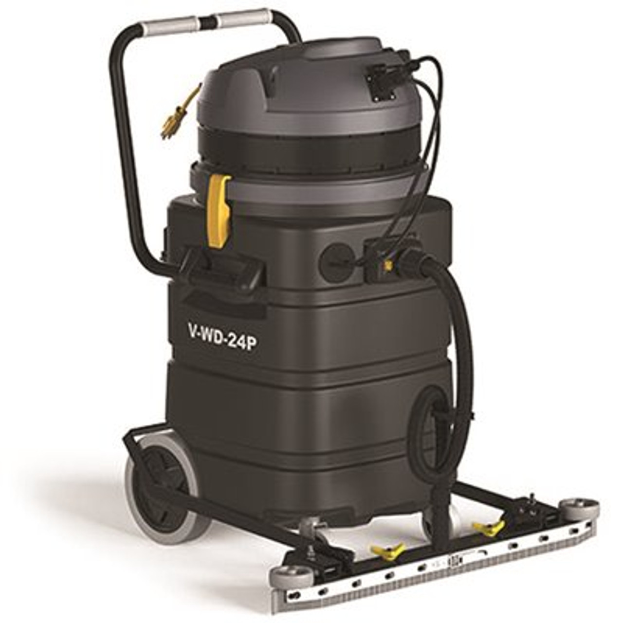 24 Gal. V-Wd-24P Wet/Dry Vacuum With Pump And Front Mount Squeegee