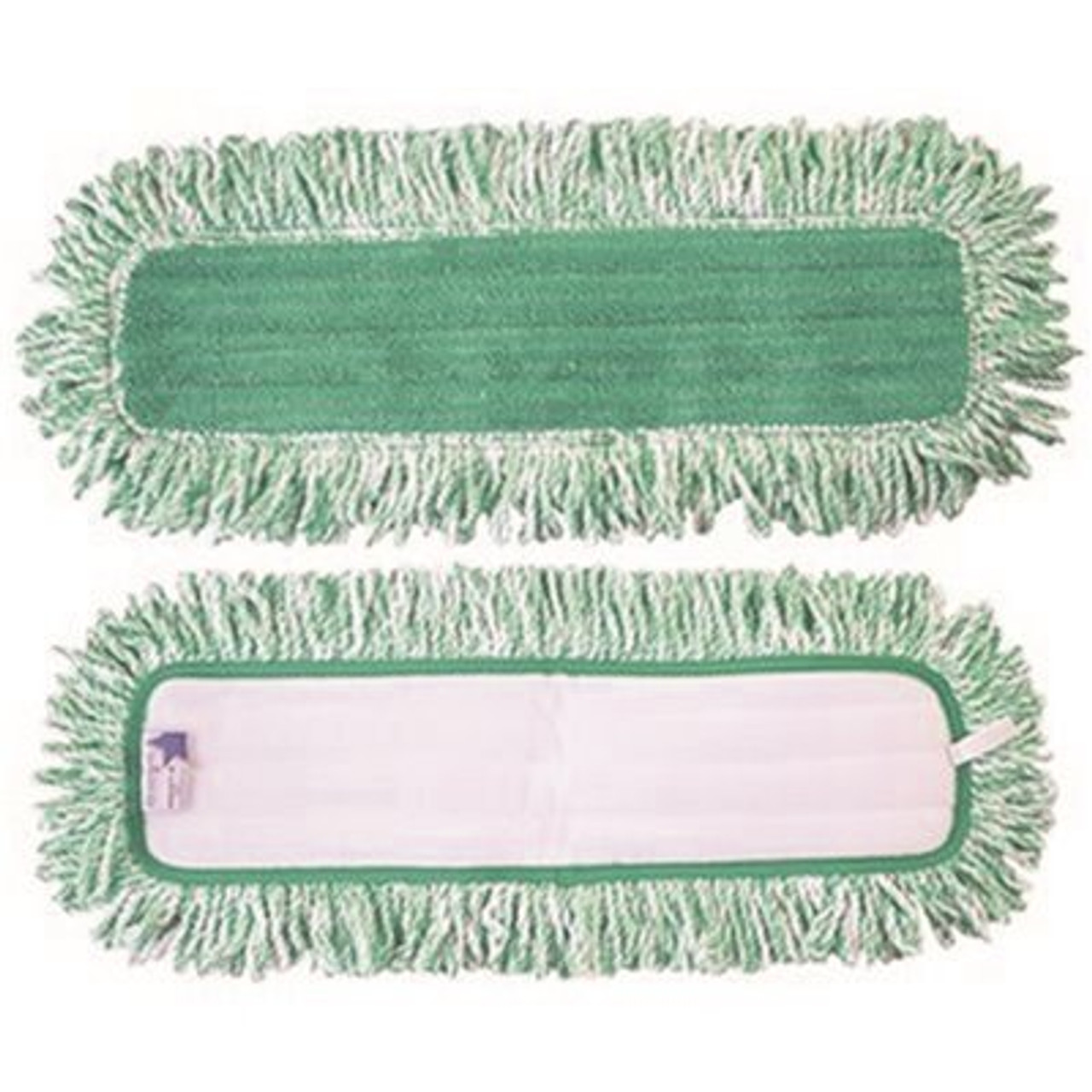 Renown 36 In. Green Microfiber Dust Mop With Fringe (3-Pack)