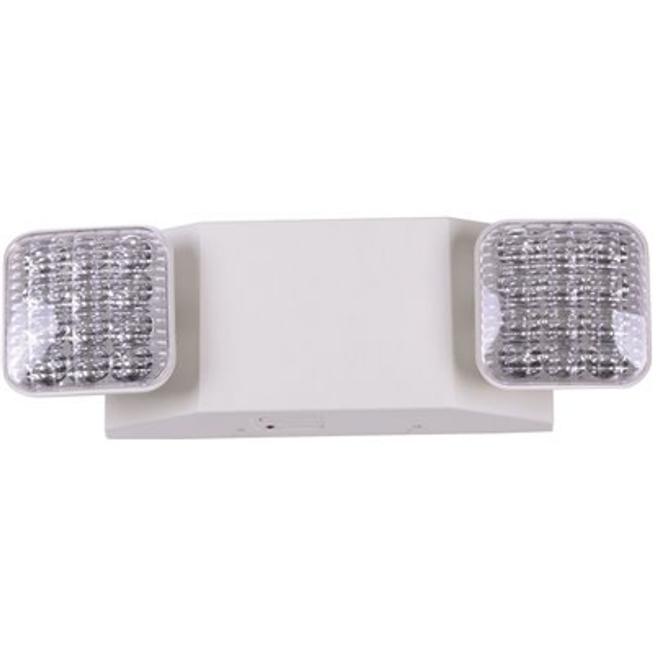 Commercial Electric Rectangle 11-Watt Equivalent Integrated Led White Emergency Light With Ni-Cad 6.0-Volt Battery