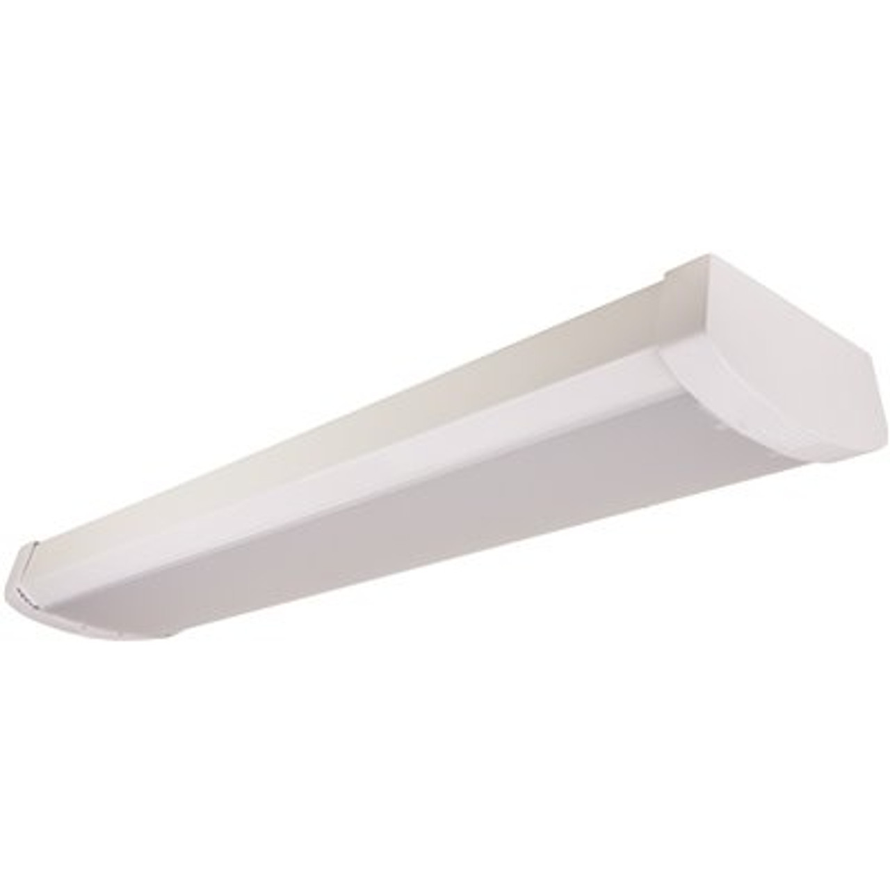 Commercial Electric 24 In. 2,000 Lumens Integrated Led White Wraparound