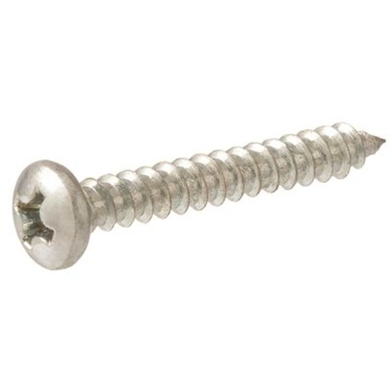 Everbilt #8 X 1 In. Phillips Pan Head Zinc Plated Sheet Metal Screw (100-Pack)