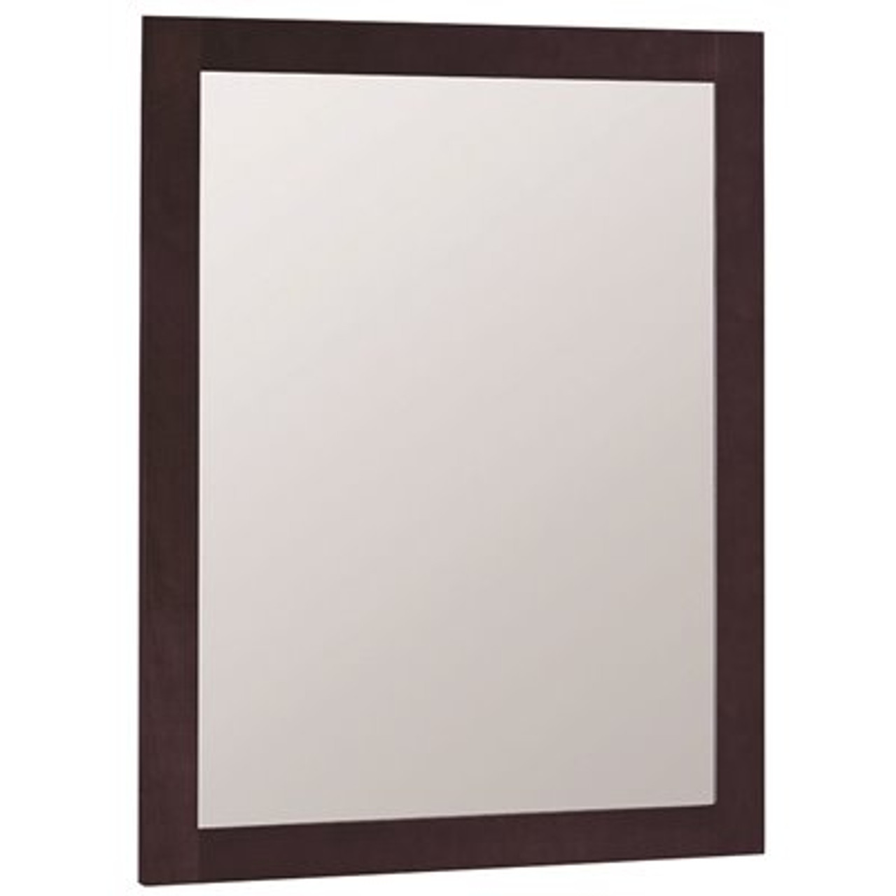 Glacier Bay Modular 24 In. X 31 In. Framed Vanity Mirror In Java