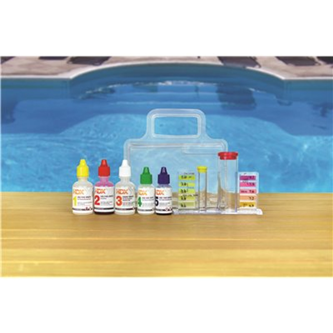 Hdx 5-Way Swimming Pool And Spa Test Kit