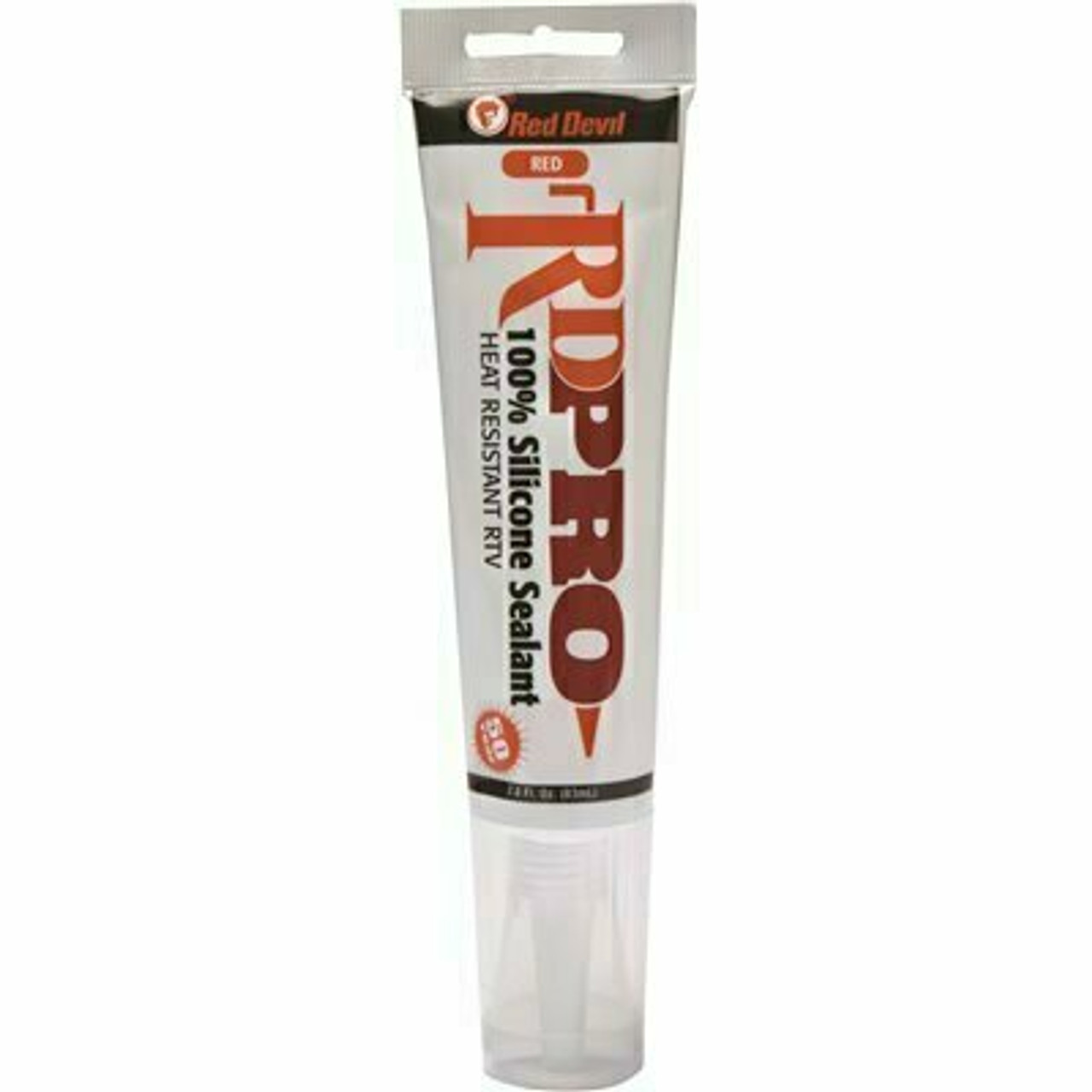 Red Devil 2.8 Oz. Red Rtv High Heat Silicone Sealant