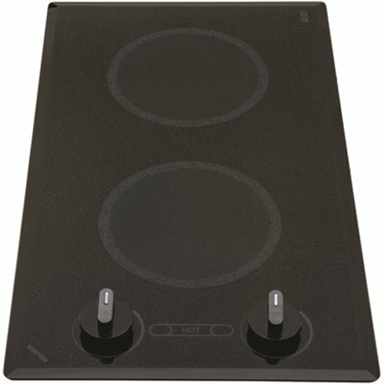 Kenyon Mediterranean Series 12 In. Smooth Glass Radiant Electric Cooktop In Black With 2 Elements