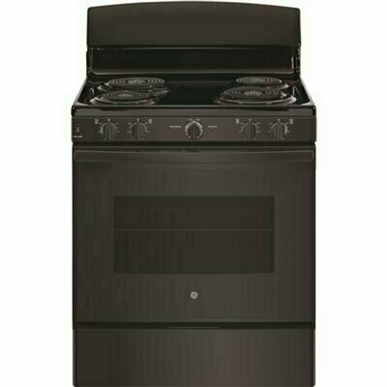 Ge 30 In. 5.0 Cu. Ft. Electric Range In Black - 307352761