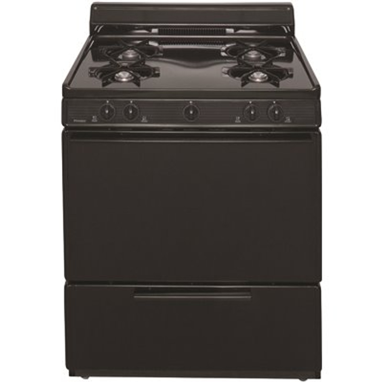 Premier 30 In. 3.91 Cu. Ft. Freestanding Gas Range In Black - 202988027