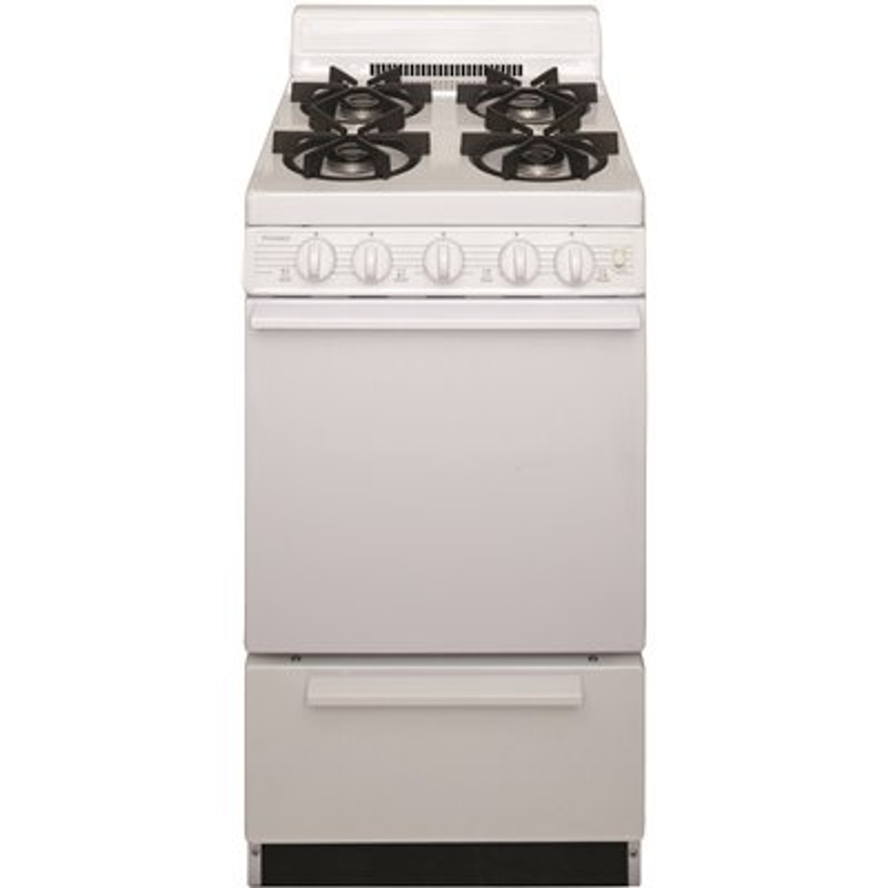 Premier 20 In. 2.42 Cu. Ft. Freestanding Gas Range With Sealed Burners In White - 204590984