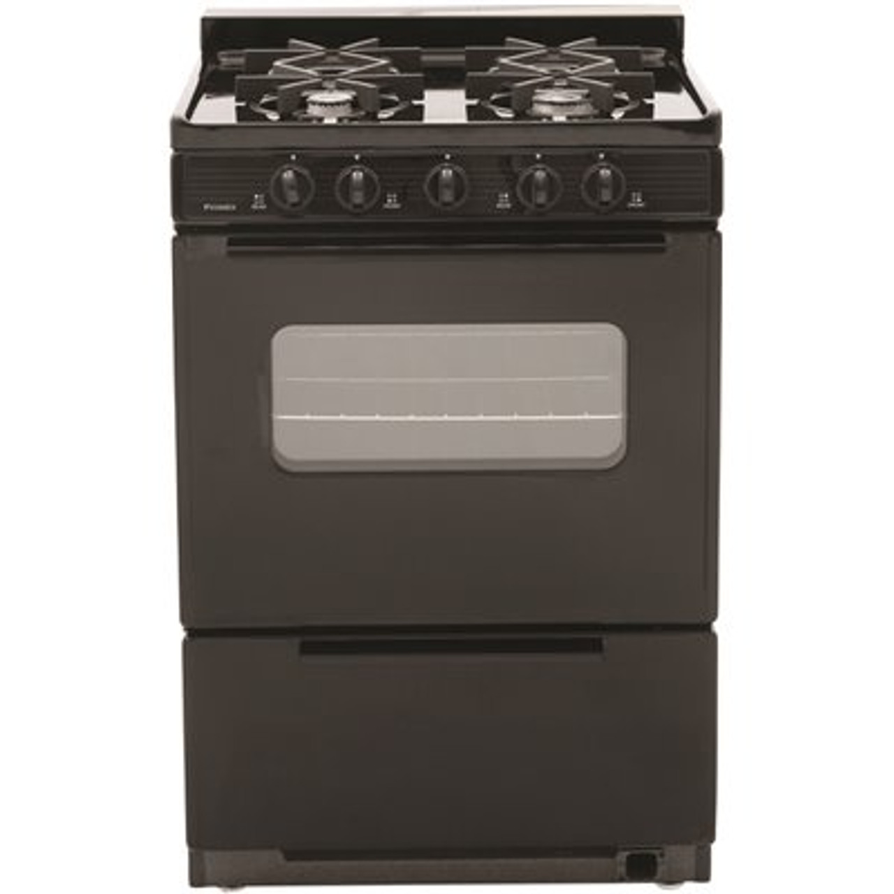 Premier 24 In. 2.97 Cu. Ft. Battery Ignition Gas Range In Black